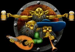 Emblème des trois korrigans du festival